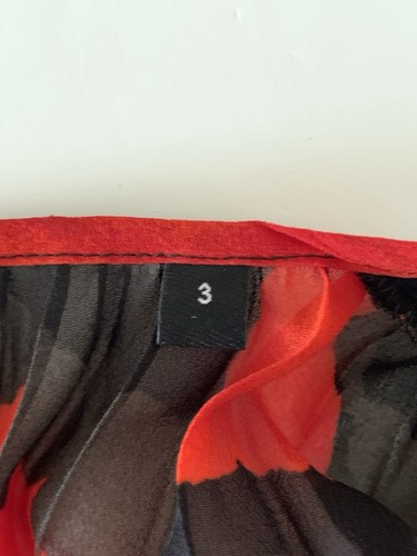 The KOOPLES Abstract Roses Handkerchief Dress Size 3 (US L) - Picture 5 of 13