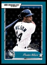 Preston Wilson 2001 Donruss #150 Marlins MLB READ FREE SHIPPING AutographDen
