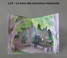 LL9 – Le banc des amoureux MAJUSCULE - Edition limitée de Lolita Lempicka