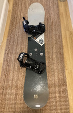 Burton T6 162cm snowboard with DXL by Union Binding and bag