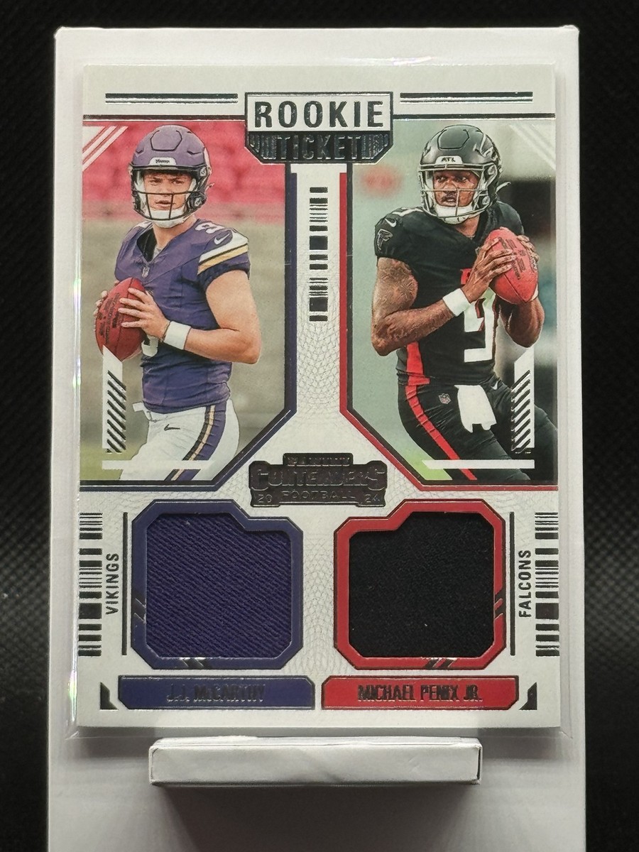 2024 Panini Contenders - JJ McCarthy, Michael Penix Jr. Dual