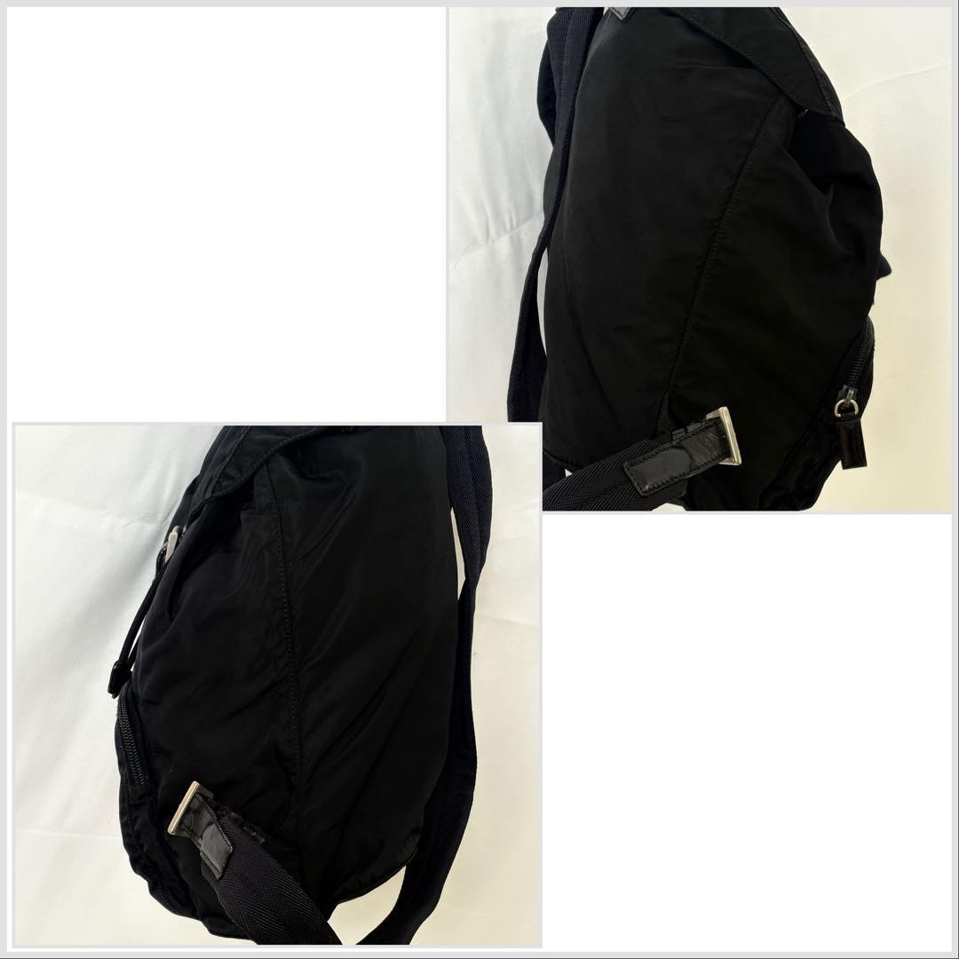 Excellent Condition Classic PRADA VELA Nylon Backpack with White Tag from japan thumbnail 5