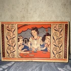 Ohio Art Co. Vintage Children's Tin Tea Set Original Box Colorful