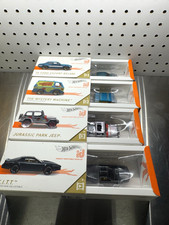Hot Wheels id 1:64 Limited Edition Diecast Lot 4 K.I.T.T. JP Jeep Mystery