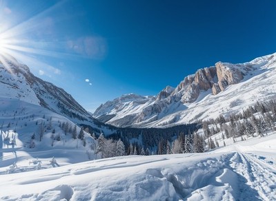 Foto A4 Landschaft Natur Panorama Himmel Poster Kunstdruck Wandbild (4374)