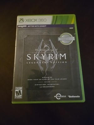 The Elder Scrolls V: Skyrim Legendary Edition Microsoft Xbox 360 (See Desc)
