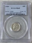 1964 Proof Roosevelt Dime Silver PCGS PR69