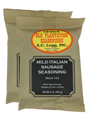 A.C. Legg'S - Mild Italian Sausage Seasoning - 2 Pack