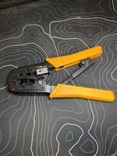 Fluke Networks RJ45 / RJ11 Crimp Tool   Ethernet  Phone Cable Crimper