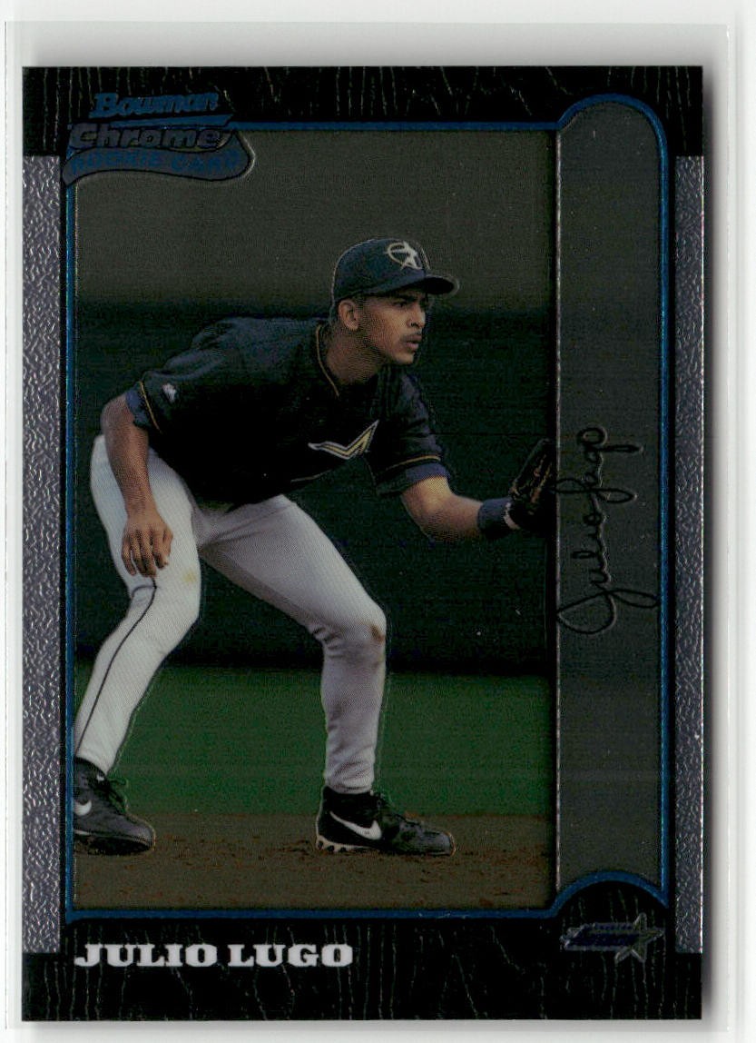 1999 BOWMAN CHROME #378 JULIO LUGO HOUSTON ASTROS RC