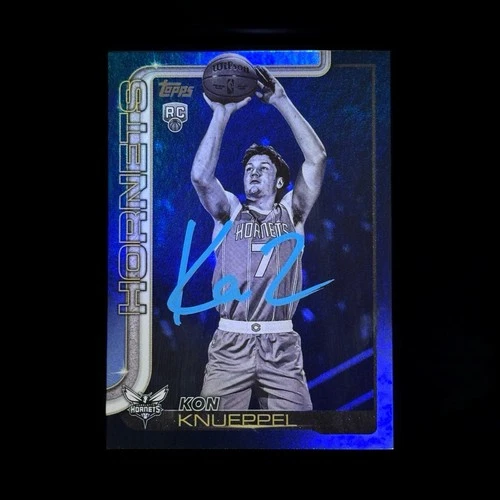 2025-26 Topps - Kon Knueppel Signed In Person Autograph #204 Blackout (RC)