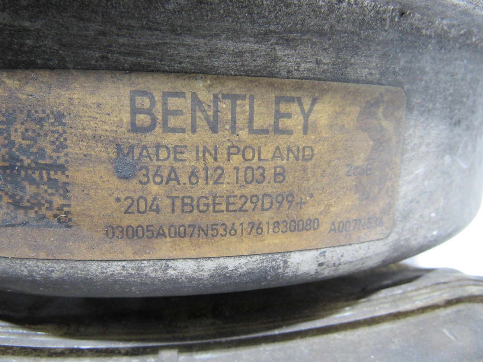 Bentley Bentayga 2016-2020 Master cylinder