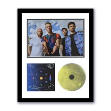 Coldplay "Music of the Spheres" AUTOGRAPH Signed Framed 11x14 CD Display ACOA