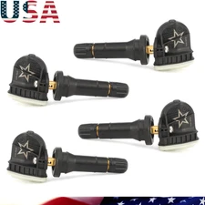 4Pc 13598771 13598772 TPMS Tire Pressure Sensors For Buick Chevrolet GM Sensor J