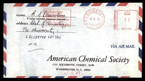 Mayfairstamps Great Britain 1978 Leicester University to Washington DC Cover aax