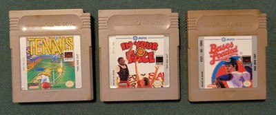 Tennis - In Your Face - Bases Loaded (Gameboy) Tested and Working
