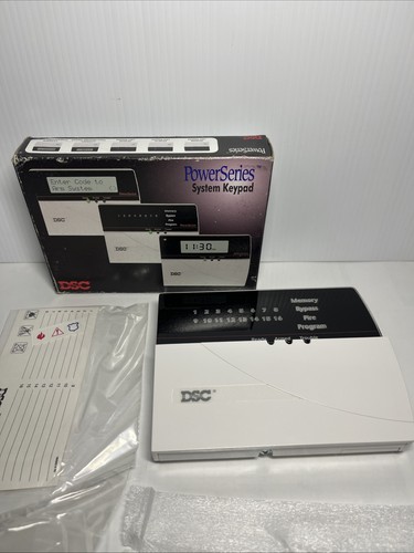 DSC Power Series PC5516Z 16 Zones Supported LED Security Alarm Keypad NEW BOX