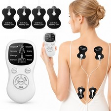 Rechargeable TENS EMS Unit Muscle Stimulator Pulse Massager for Neck Back Arm