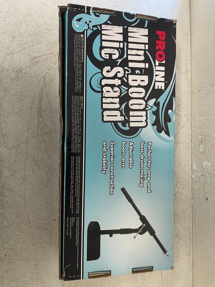 Open Box - PROLINE Mini Boom Mic Stand - MS112BK (FC12-C-G687) - Image 2 of 4