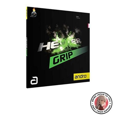 New andro Table Tennis Rubber Spin Tension Hexer Grip Soft Back ITTF