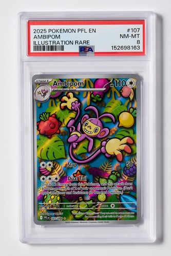 Ambipom graded PSA 8 for sale on eBay