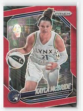 2025 Panini Prizm WNBA #45 Kayla McBride Red Pandora Prizms #/199