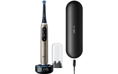 Oral-B iO Series 10 Elektrische Zahnbürste Lunar Gold Wiederaufladbar Smart Clean