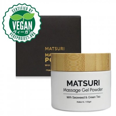 Eroticgel Nuru Massage Powder with Seaweed and Green Tea Extract 40g