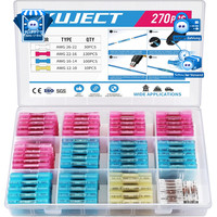 Quetschverbinder Set 210-Teilig Wasserdicht FüR 10-26 Awg Kabel