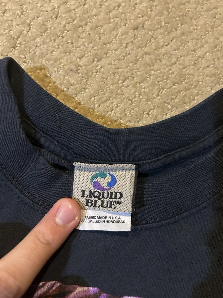 Camiseta De Colección Años 90 Azul Líquido Tampa Bay Buccaneers NFL Talla Grande Foto 3 de 4