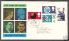 1967 BRITISH DISCOVERIES SET OF 4 SG752/SG755 ON FDC SP/HS