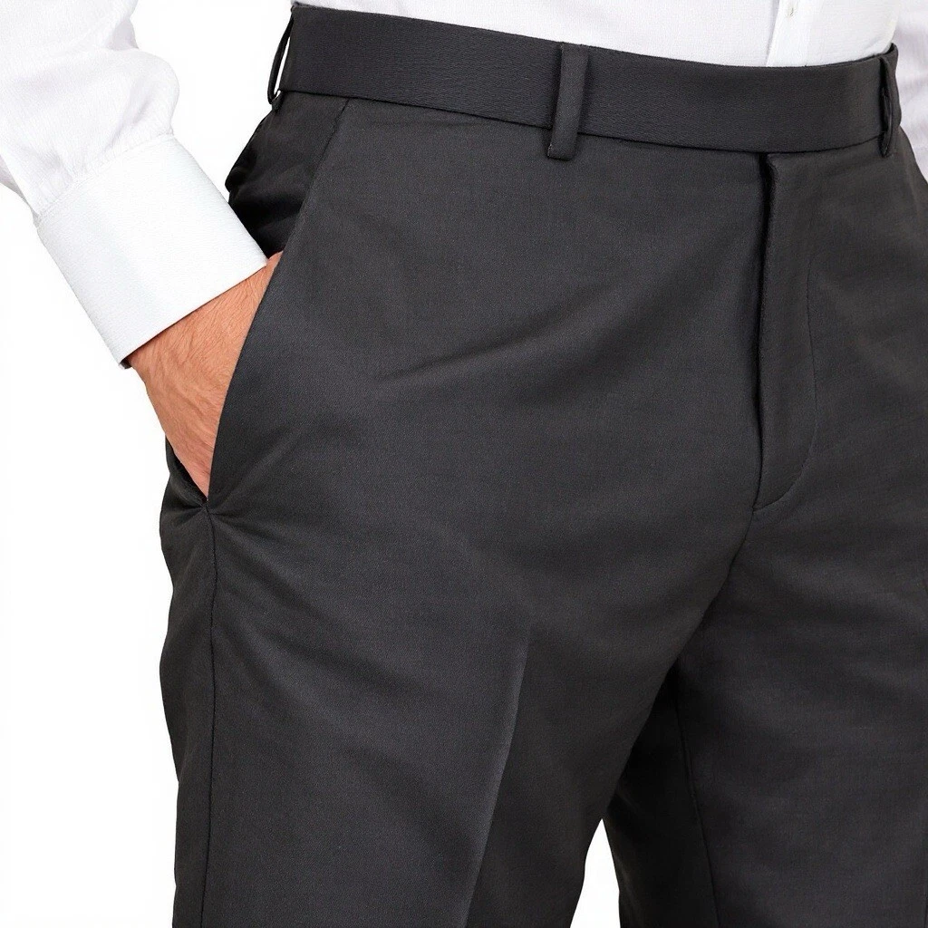 Ralph Lauren Men’s Gray Lightweight Dress Pants – Size 34 x 34, Classic Fit