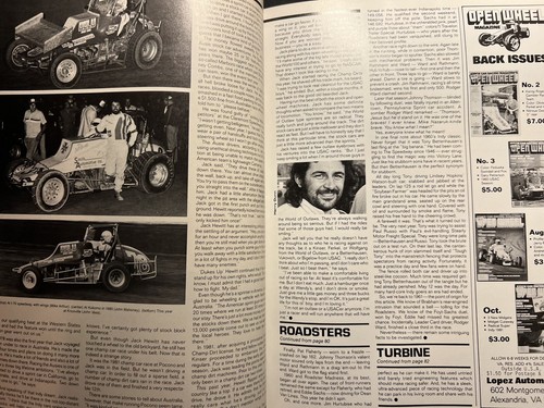 Dezember 1981 Open Wheel Stock Autorennen Magazin Foyt Roadster Polenz Hewitt - Bild 3 von 5