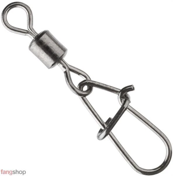 Daiwa Egg Snap Swivel Karabiner mit Wirbel 3 Größen Angelvorfach Hecht Barsch