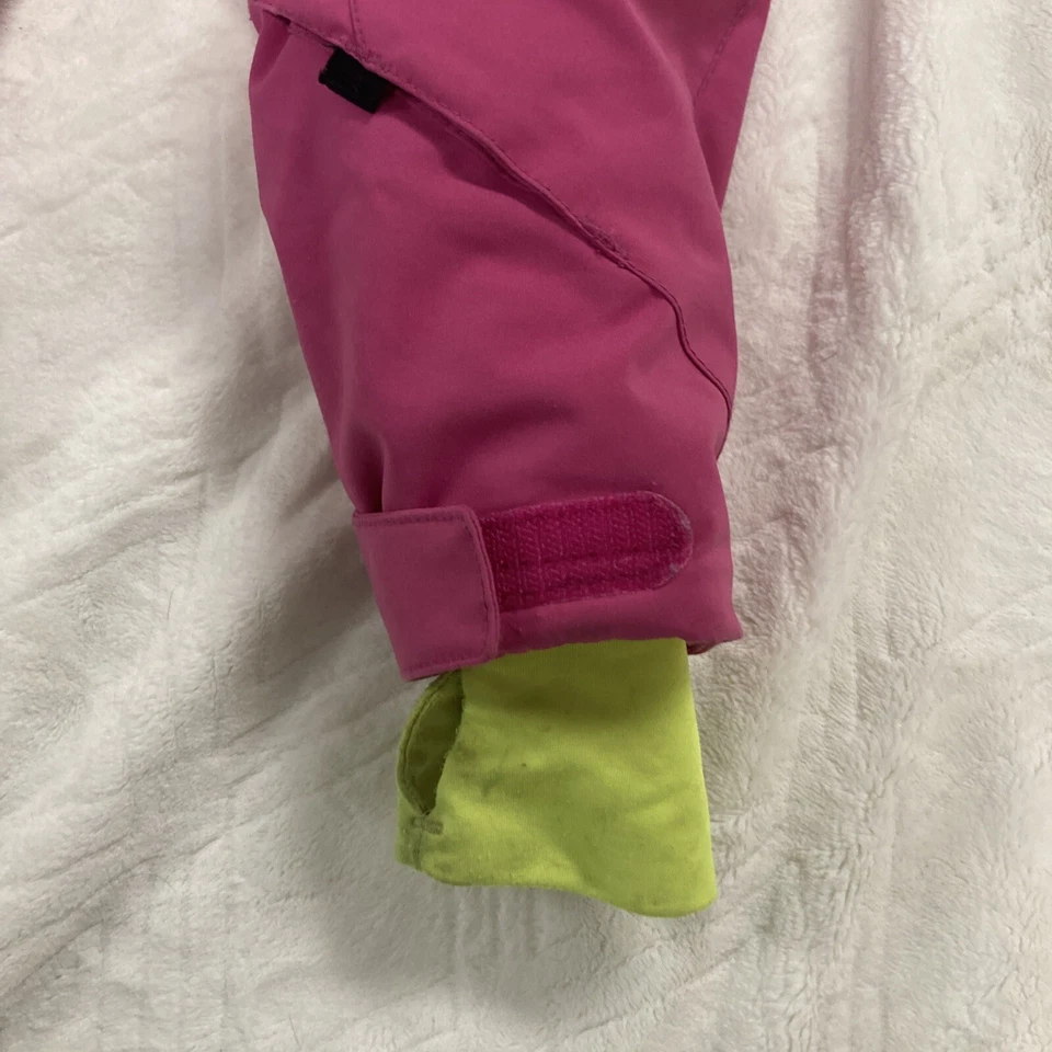 Jaqueta Spyder Girls Lola Snow Ski Snowboard Rosa Neon Tamanho 12 - Imagem 4 de 4