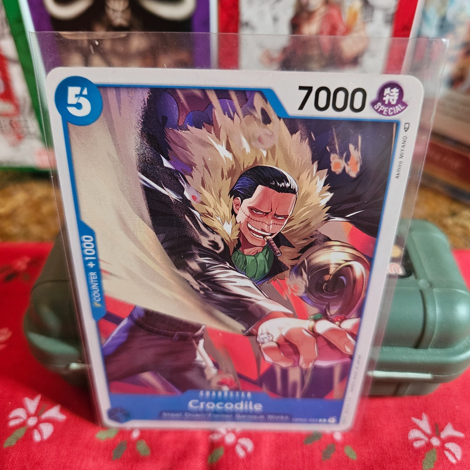 One Piece Card Game Crocodile Paramount War OP02-053