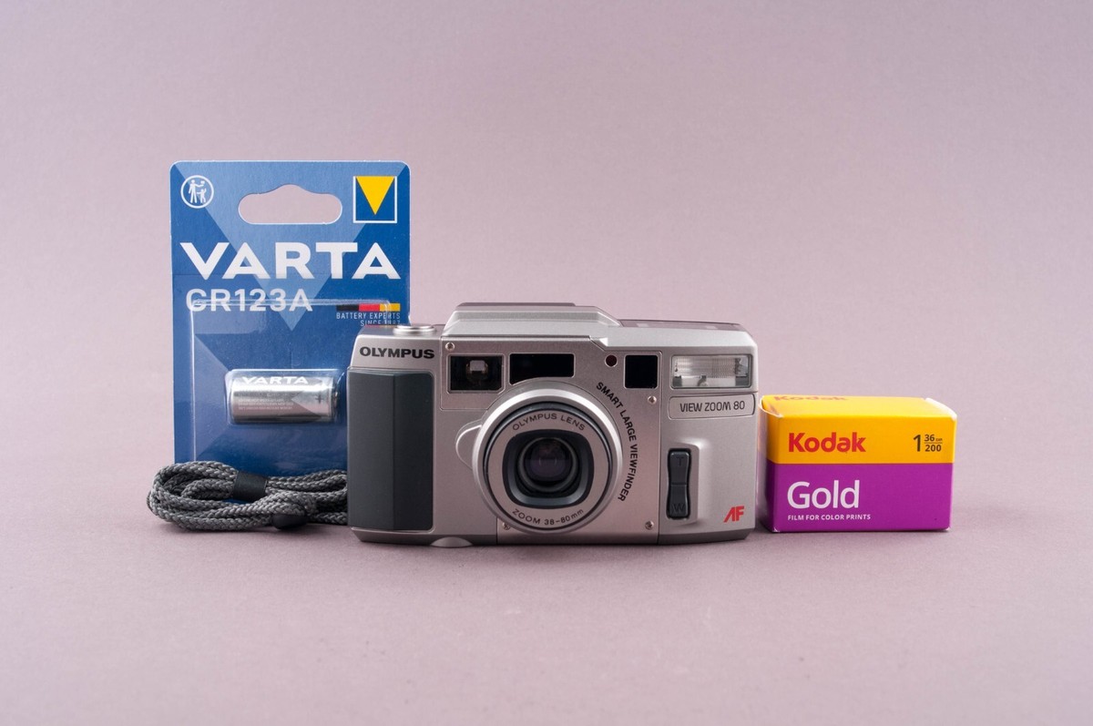 Olympus View Zoom 80 Quartz Date 35mm Point & Shoot Film Camera | eBay
