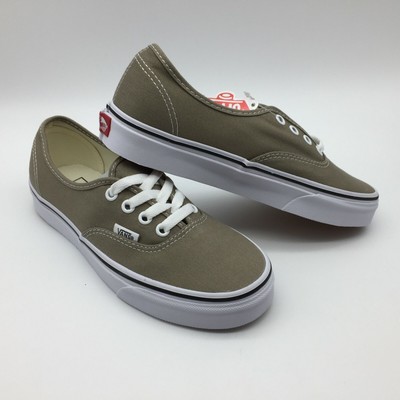 vans desert sage true white