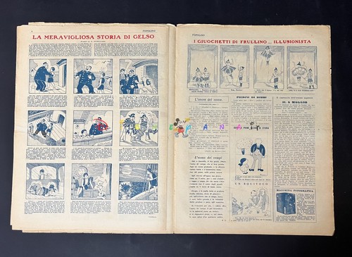 ⭐ TOPOLINO GIORNALE # 125 - Nerbini Disney - 1935 - DISNEYANA.IT ⭐ - 第 4/5 張圖片