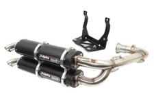 Dual Full System Exhaust Muffler For Maverick X3 Max RR XMR Turbo DPS 2017-24
