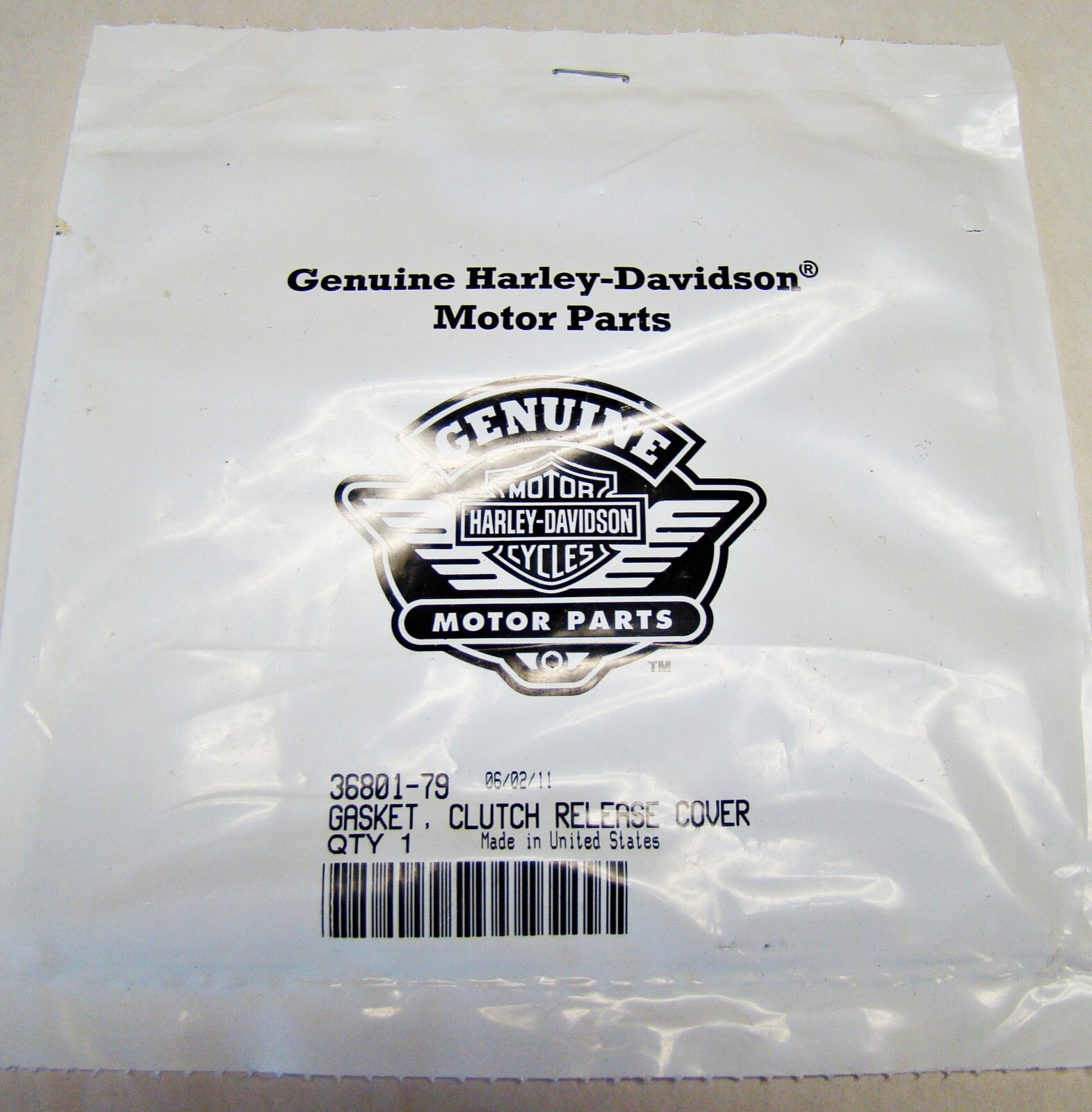 HARLEY 3680179 CLUTCH RELEASE COVER GASKET OEM NOS eBay