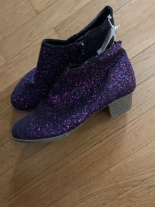 old navy glitter booties