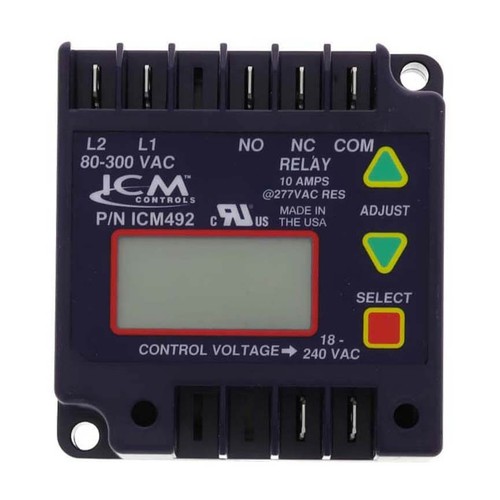 ICM Controls ICM492C-LF Digital Single-Phase Line Voltage Monitor Fully ...