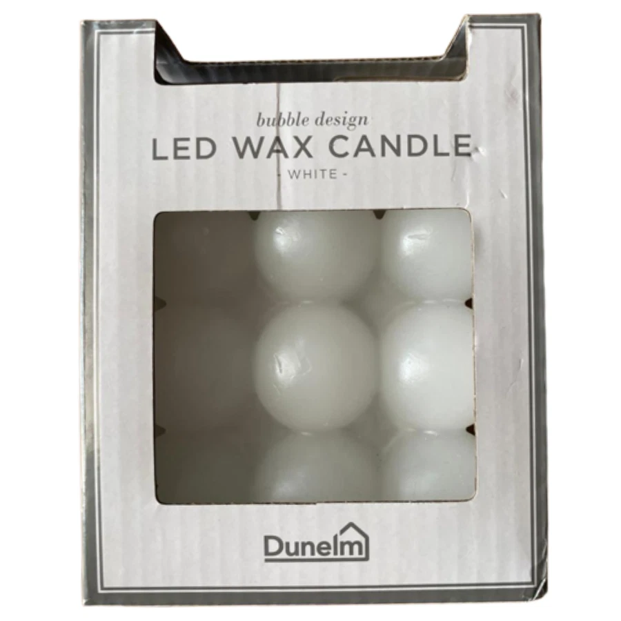 Dunelm on sale led candles