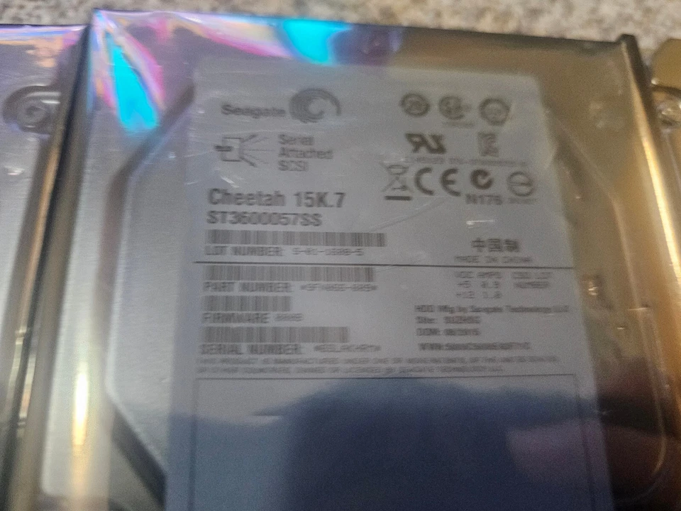 3x ST3600057SS Seagate CHEETAH 600GB 15K RPM 6Gb/s 3.5" SAS HDD Hard Drive New - Image 3 of 4
