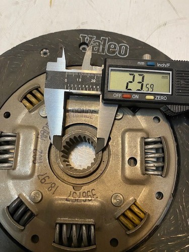 Valeo Flywheel Clutch Friction Disc 396757 | 24mm Bore 8-3/8" Dia. - Picture 4 of 6