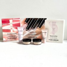 Laura Mercier Lot of 5 Loose Powder Pure Primer Tinted Blush Eye Mini Travel Set