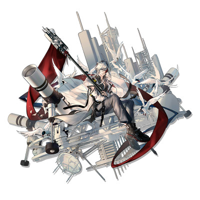 Anime Arknights Elysium Arknights  Gaming Mat Desk 47096