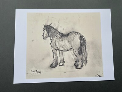 Olwyn Bowey RA 'Kizzey' A Dales Pony - 2020 Royal Academy Print