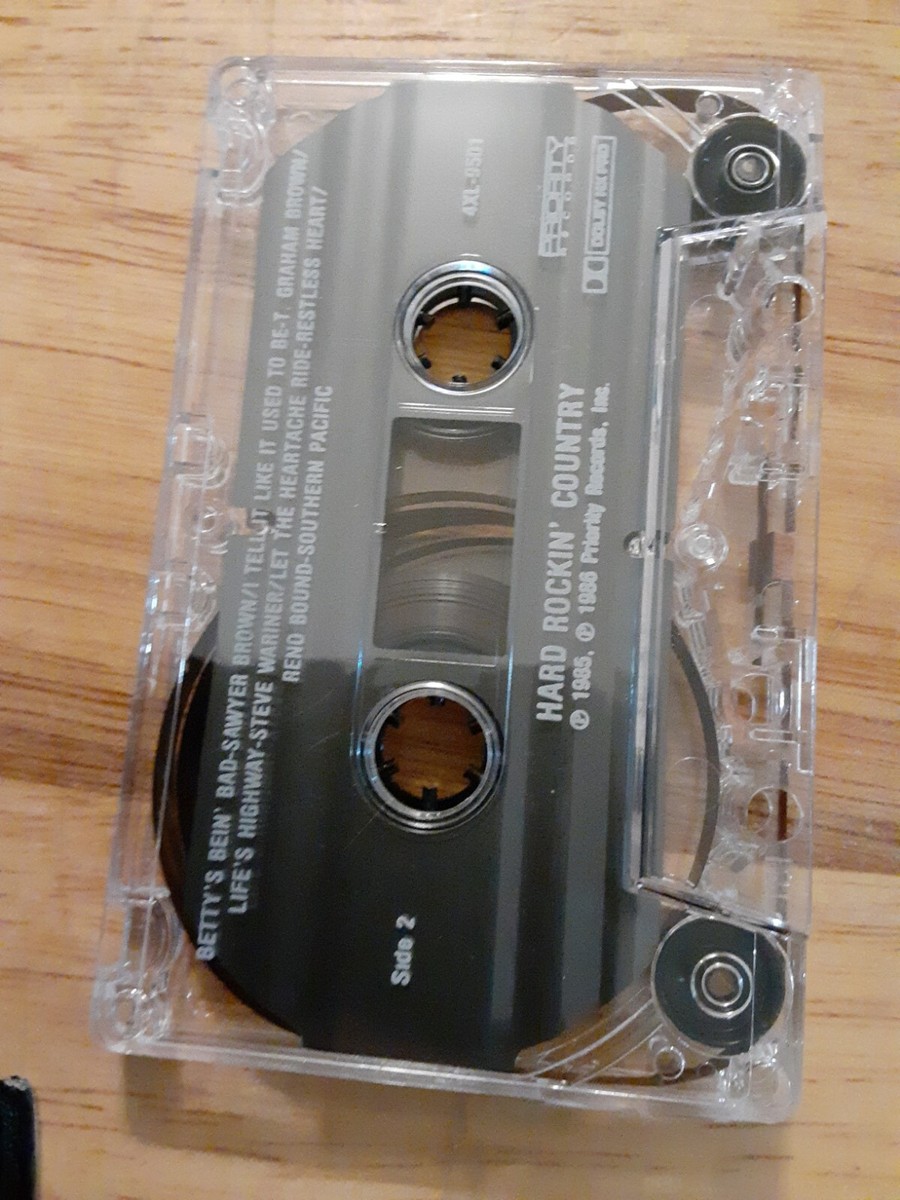 Hard Rockin' Country by Various Artists (Cassette, Mar-1993